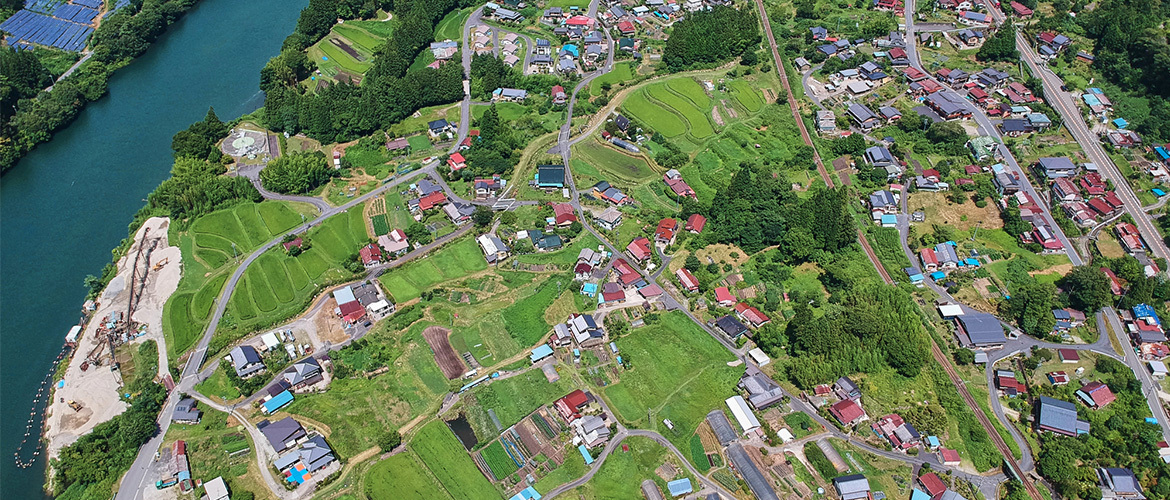 写真：航空写真